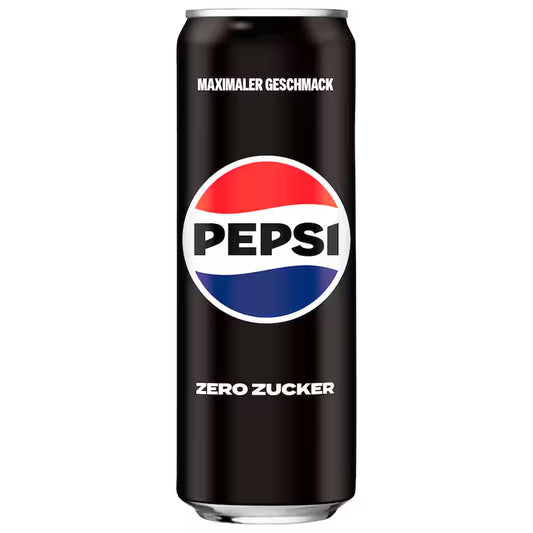 Pepsi Cola Zero Zucker Dose Einweg 330 ml