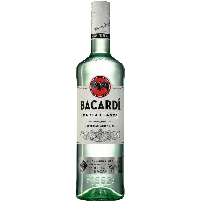 Bacardi Rum Carta Blanca 37.5% vol. - 0,7 l Flasche