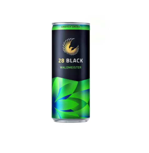 28 Black Waldmeister Energy Drink - 250ml Einweg Dose
