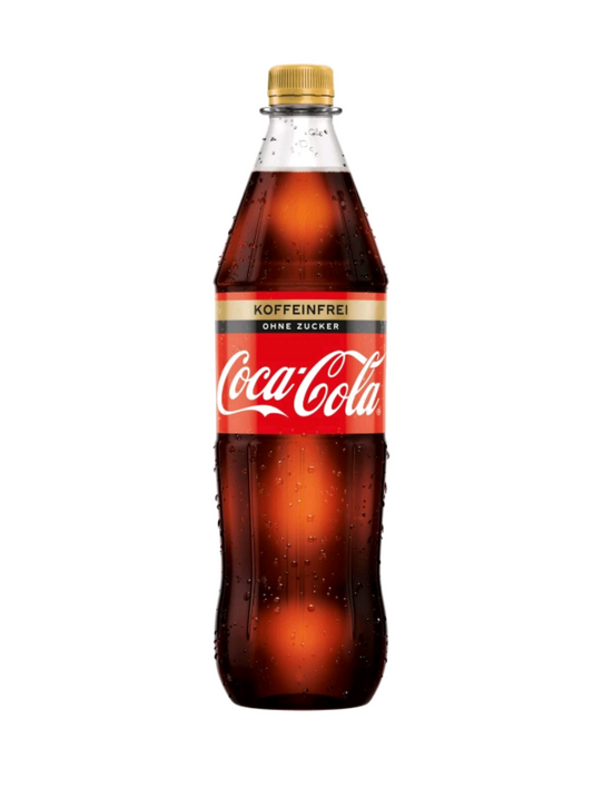 Coca Cola Zero [Koffeinfrei] Flasche Mehrweg 1 Liter