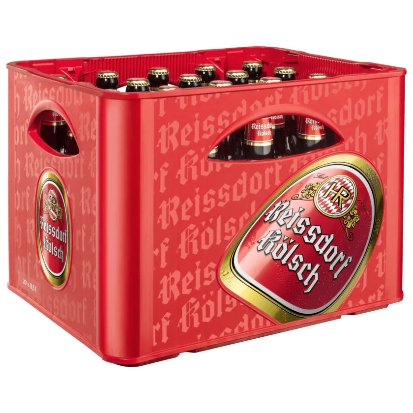 Reissdorf Kölsch 20x0,5 Liter, 4,8% Vol. Mehrweg inkl. 3,10 € Pfand